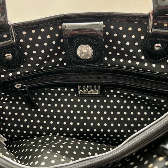 Lulu Guinness London Scotty Dog Tote Purse Handbag With Matching Coin Pouch - Picture 6 of 14